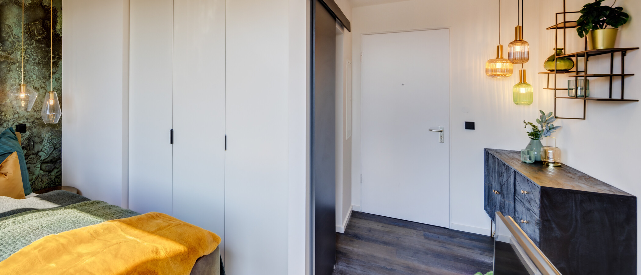 Maisonettewohnung München Glockenbachviertel 02 Schlafbereich 14319