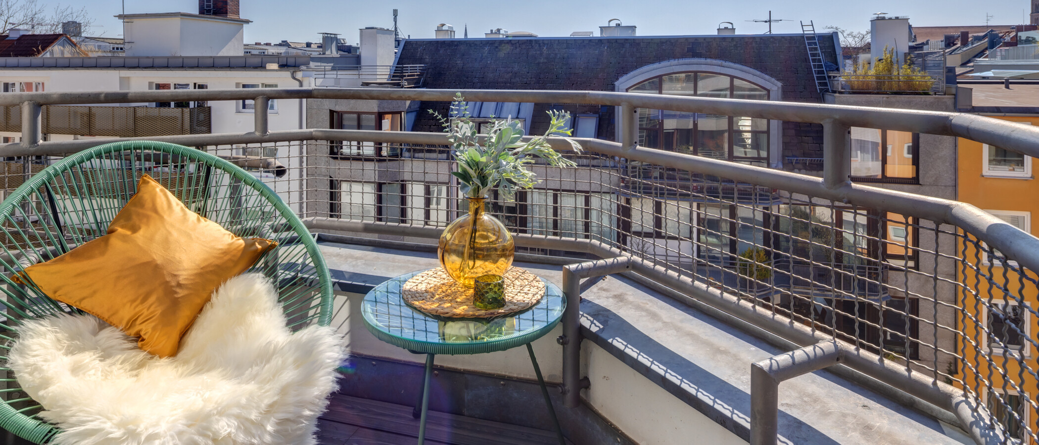Maisonettewohnung München Glockenbachviertel 01 Dachterrasse 14319