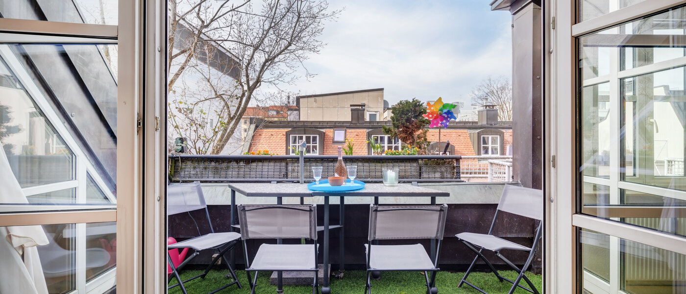 Wohnung München Maxvorstadt 01 Balkon 14358