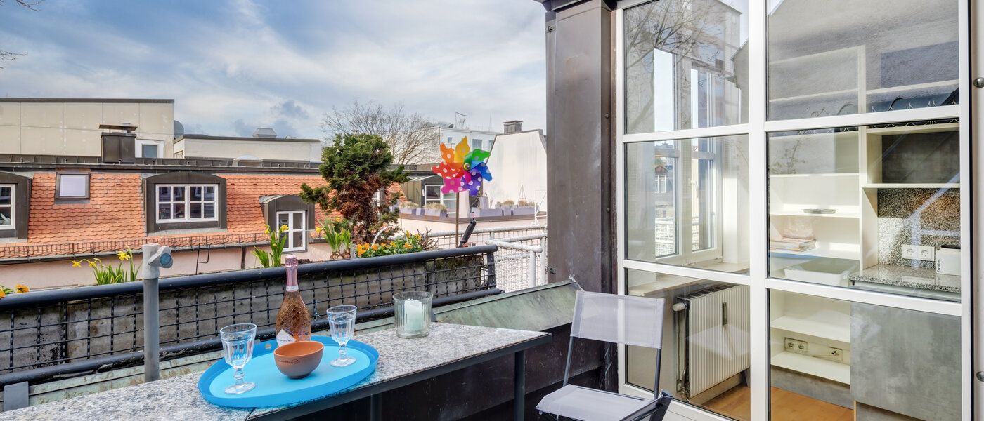 Wohnung München Maxvorstadt 02 Balkon 14358