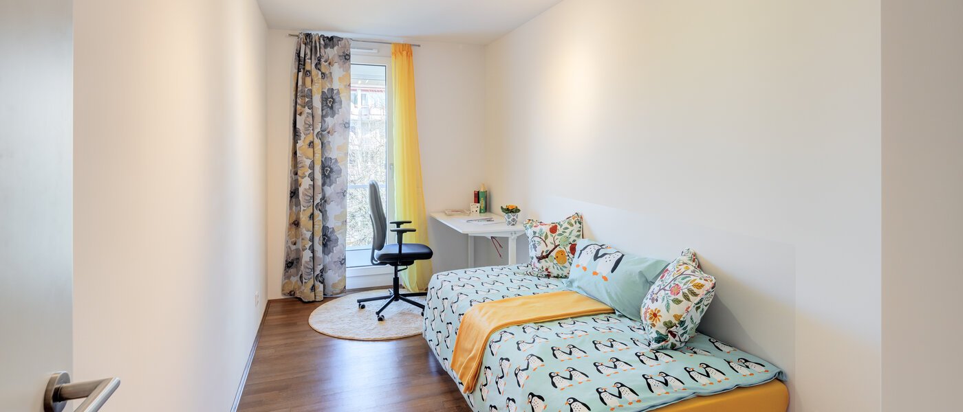 Wohnung München Allach 01 2. Schlafzimmer	 14367