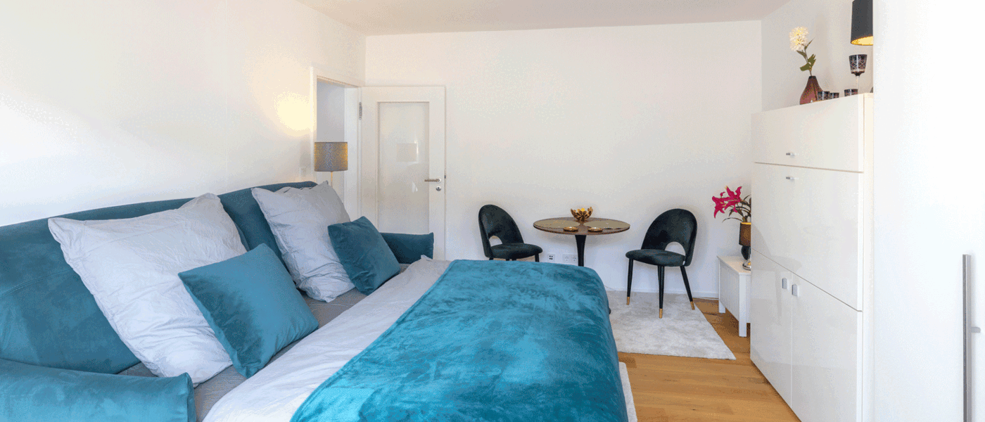 Wohnung München Schwabing-West (rund um den Hohenzollernplatz) 02 Schlafbereich 14369