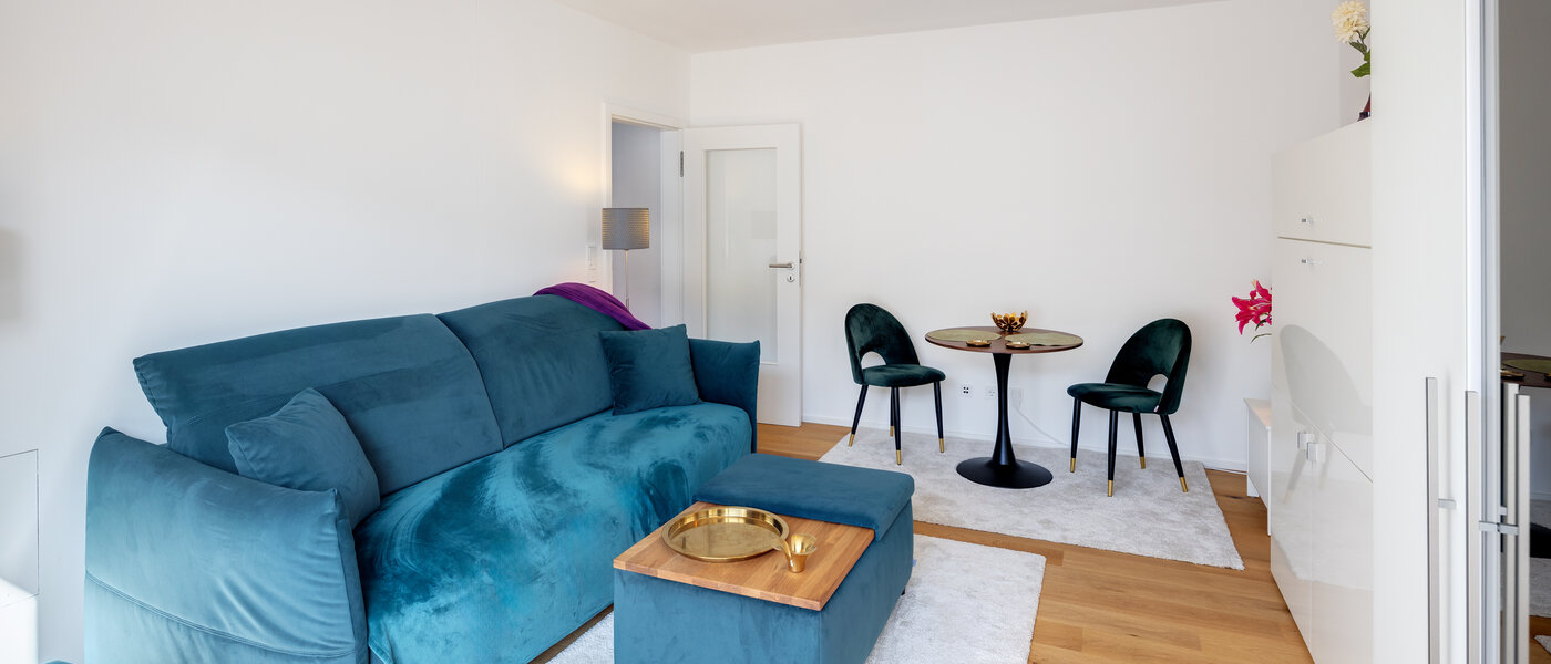 Wohnung München Schwabing-West (rund um den Hohenzollernplatz) 02 Wohnbereich 14369