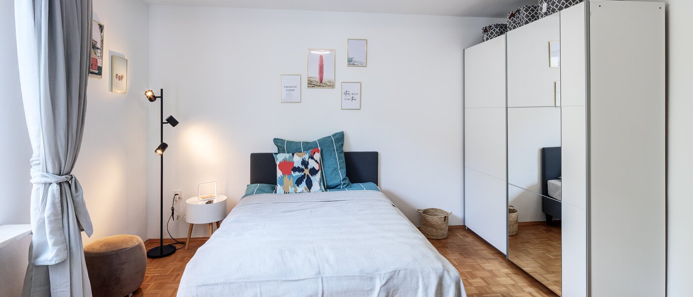 Apartment München Maxvorstadt 01 Schlafbereich 14371