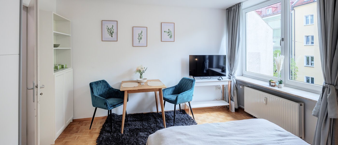 Apartment München Maxvorstadt 02 Wohnbereich 14371