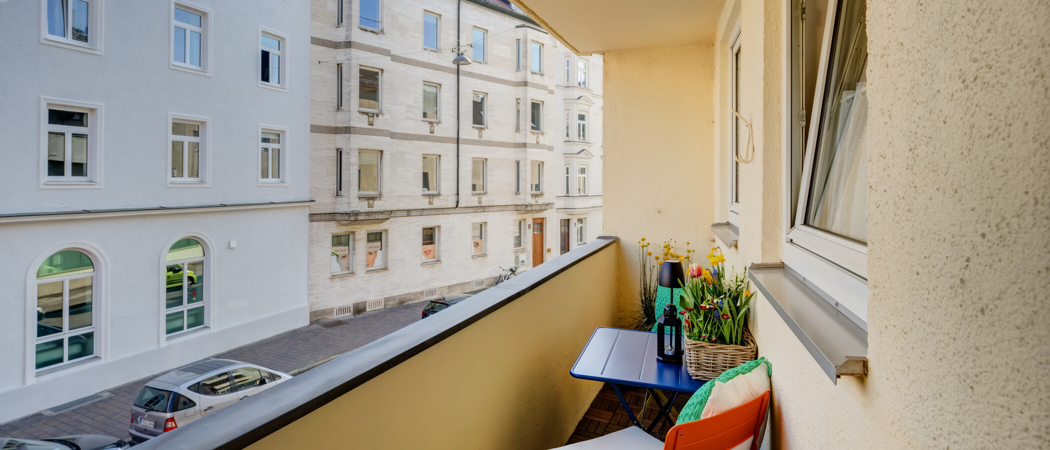 Wohnung München Lehel 01 Balkon 14389