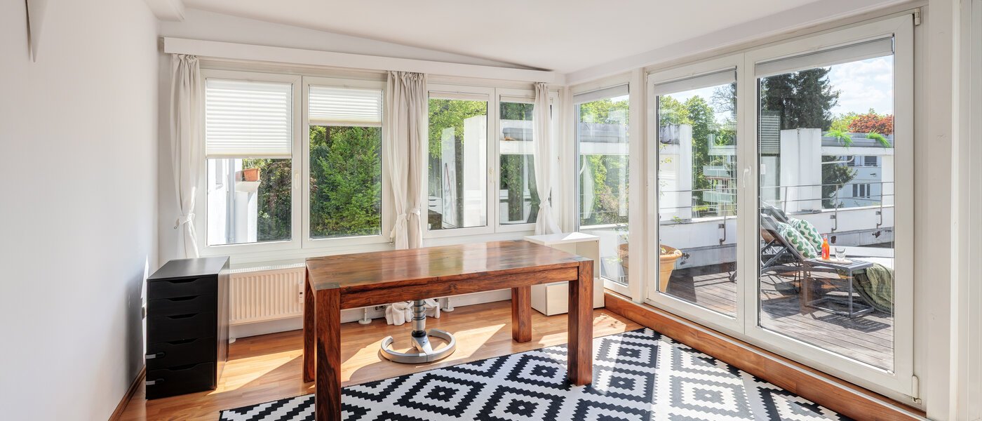 Dachterrassenwohnung München Solln 01 Arbeitszimmer 14396