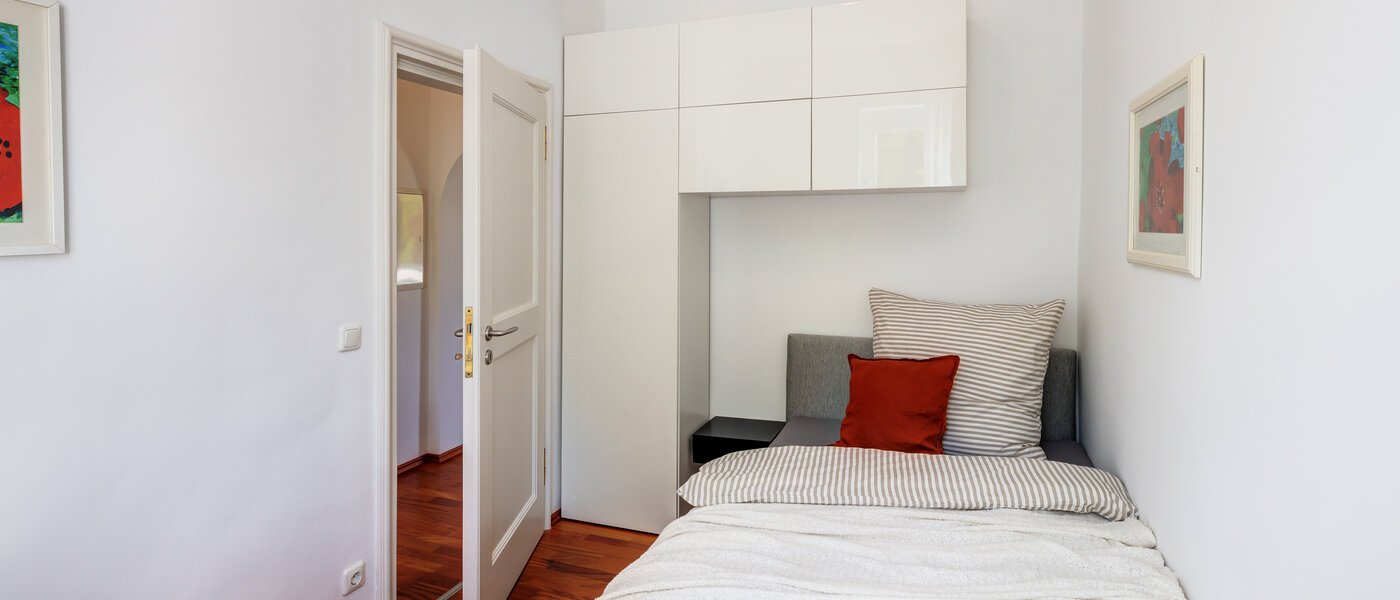 Dachterrassenwohnung München Solln 01 2. Schlafzimmer	 14396