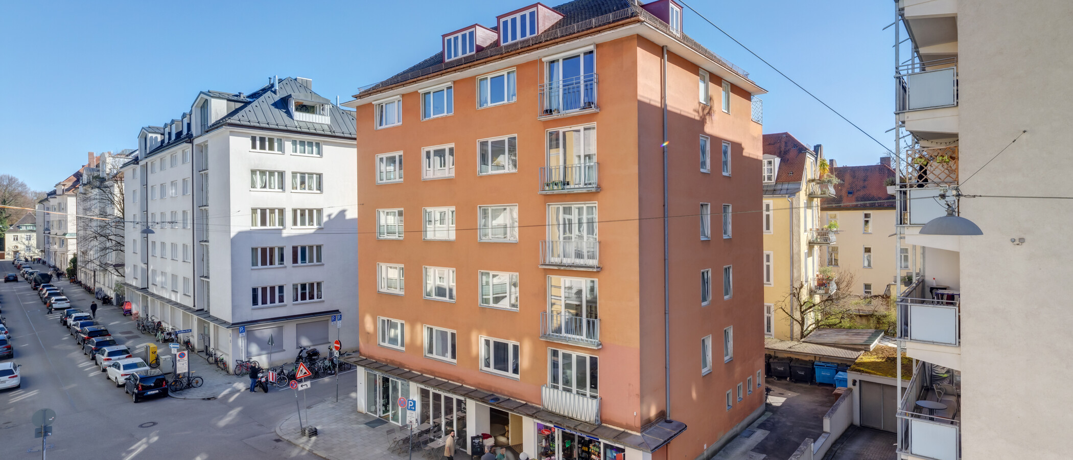 Wohnung München Schwabing-Nord (zw. Leopoldstraße & Englischen Garten) 03 Aussicht 14397
