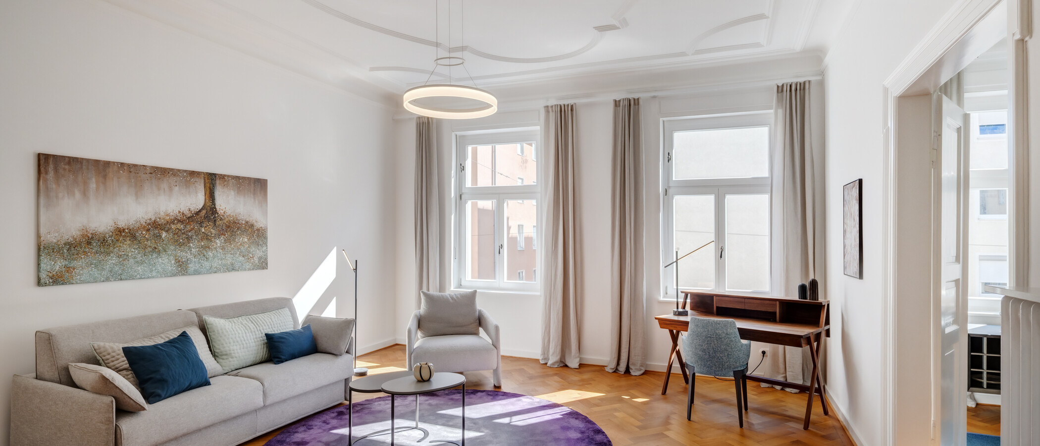 Wohnung München Schwabing-Nord (zw. Leopoldstraße & Englischen Garten) 01 Arbeits-/Gästezimmer 14397