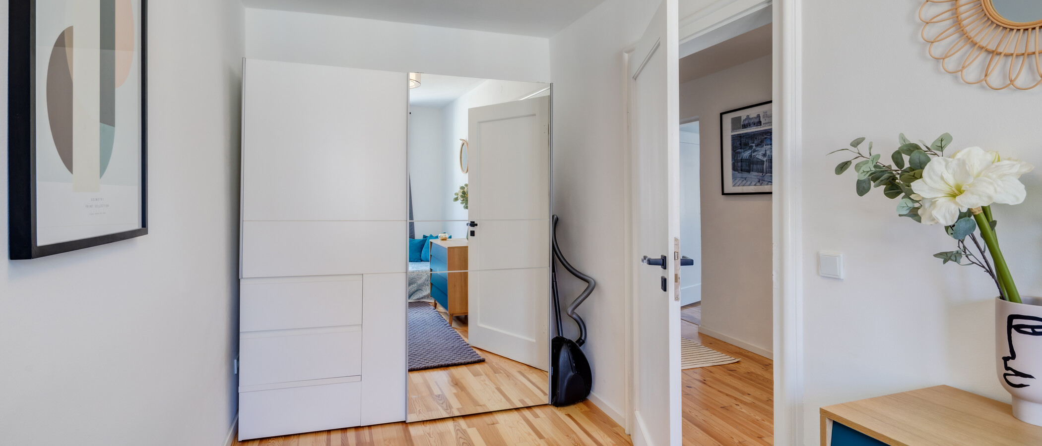 Wohnung München Maxvorstadt - Rund um den Josephsplatz 02 2. Schlafzimmer	 14405