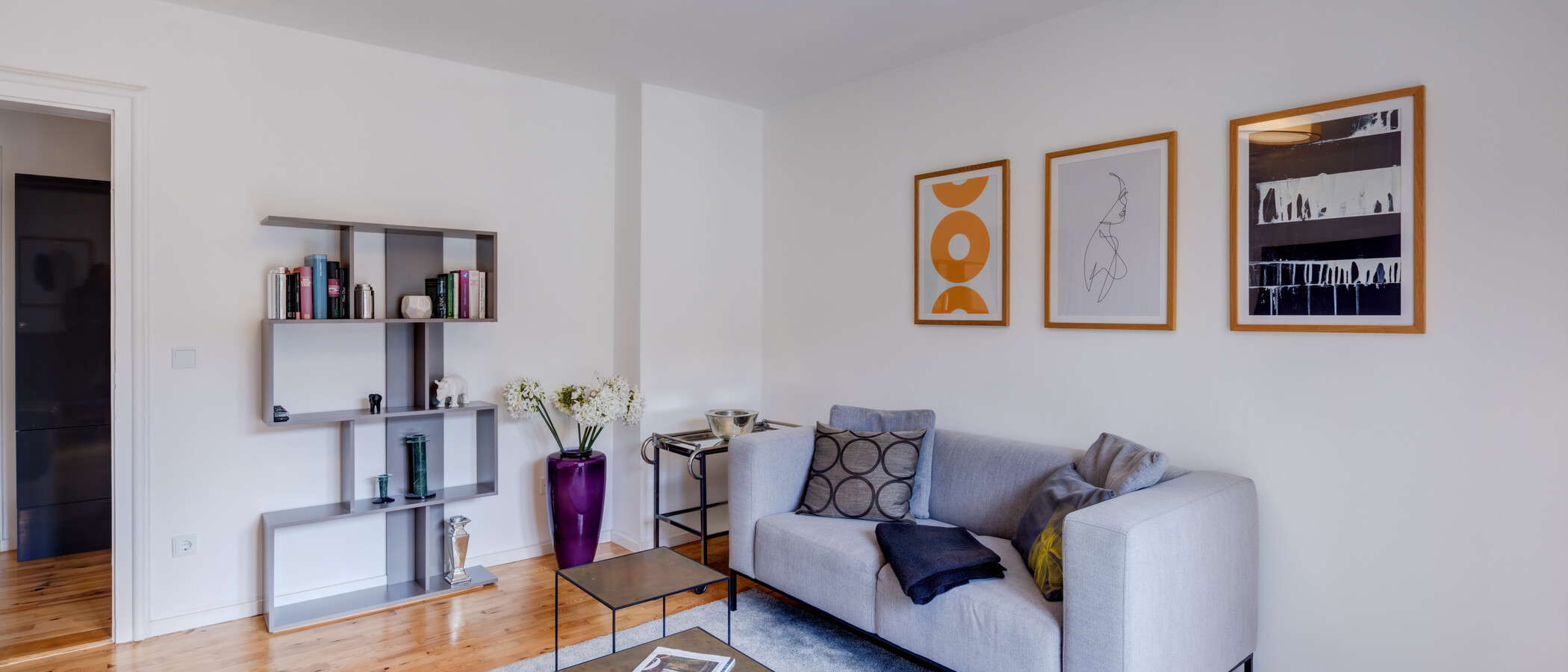 Wohnung München Maxvorstadt - Rund um den Josephsplatz 04 Wohnzimmer 14405