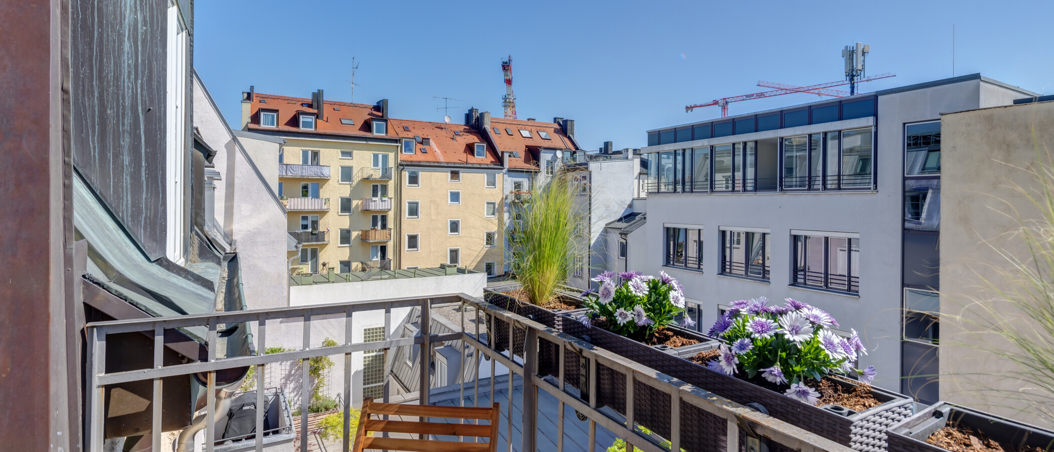 Wohnung München Schwanthalerhöhe 01 Balkon 14426