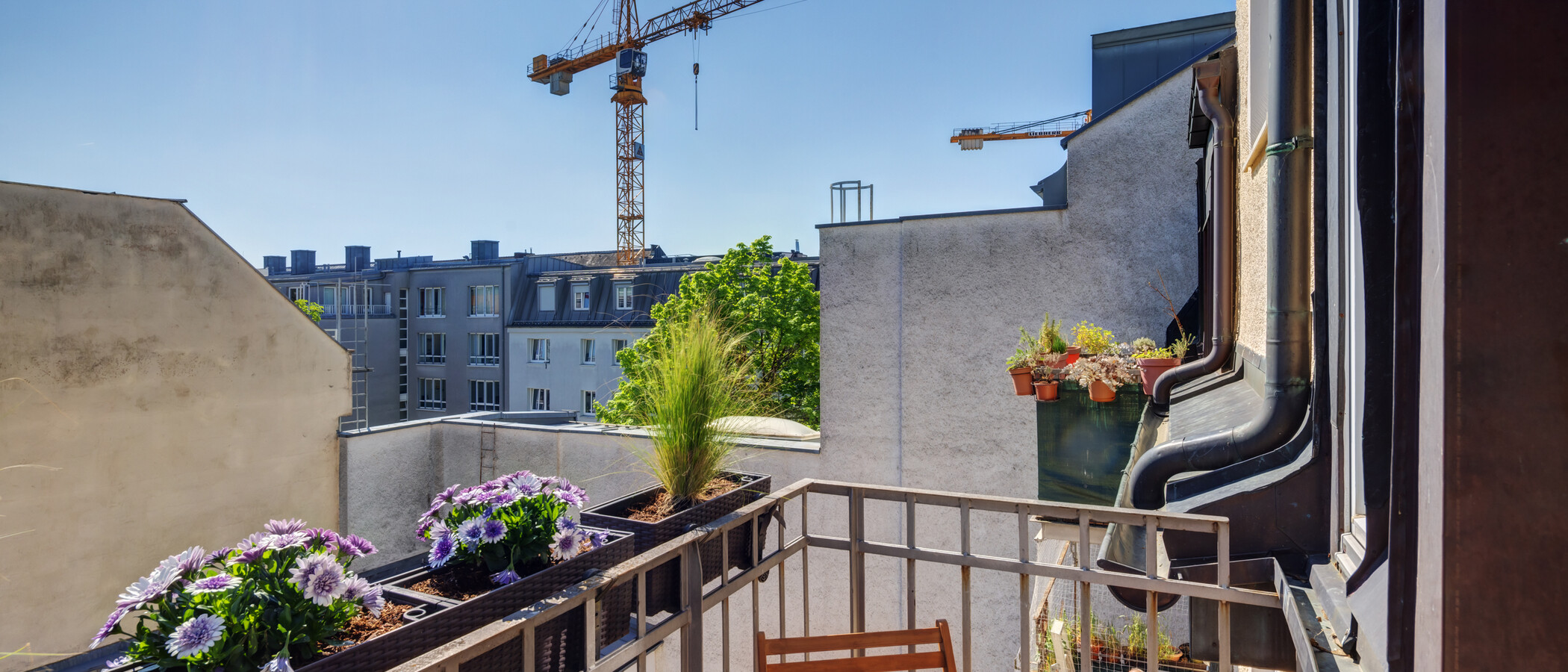 Wohnung München Schwanthalerhöhe 03 Balkon 14426