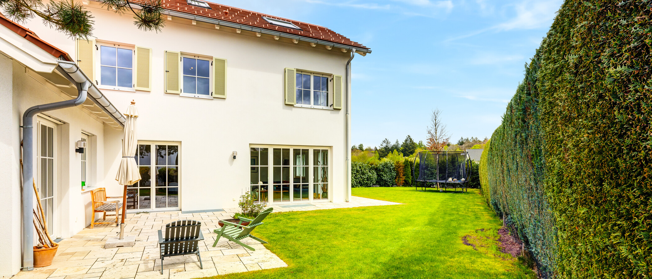 Einfamilienhaus Schäftlarn 01 Garten 14427