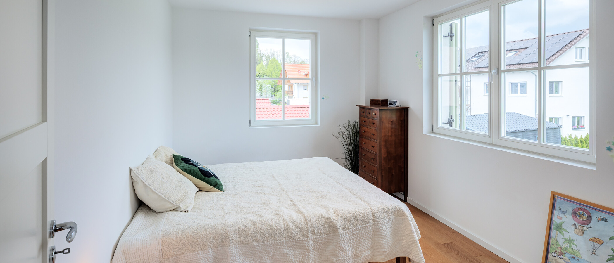 Einfamilienhaus Schäftlarn 01 2. Schlafzimmer	 14427