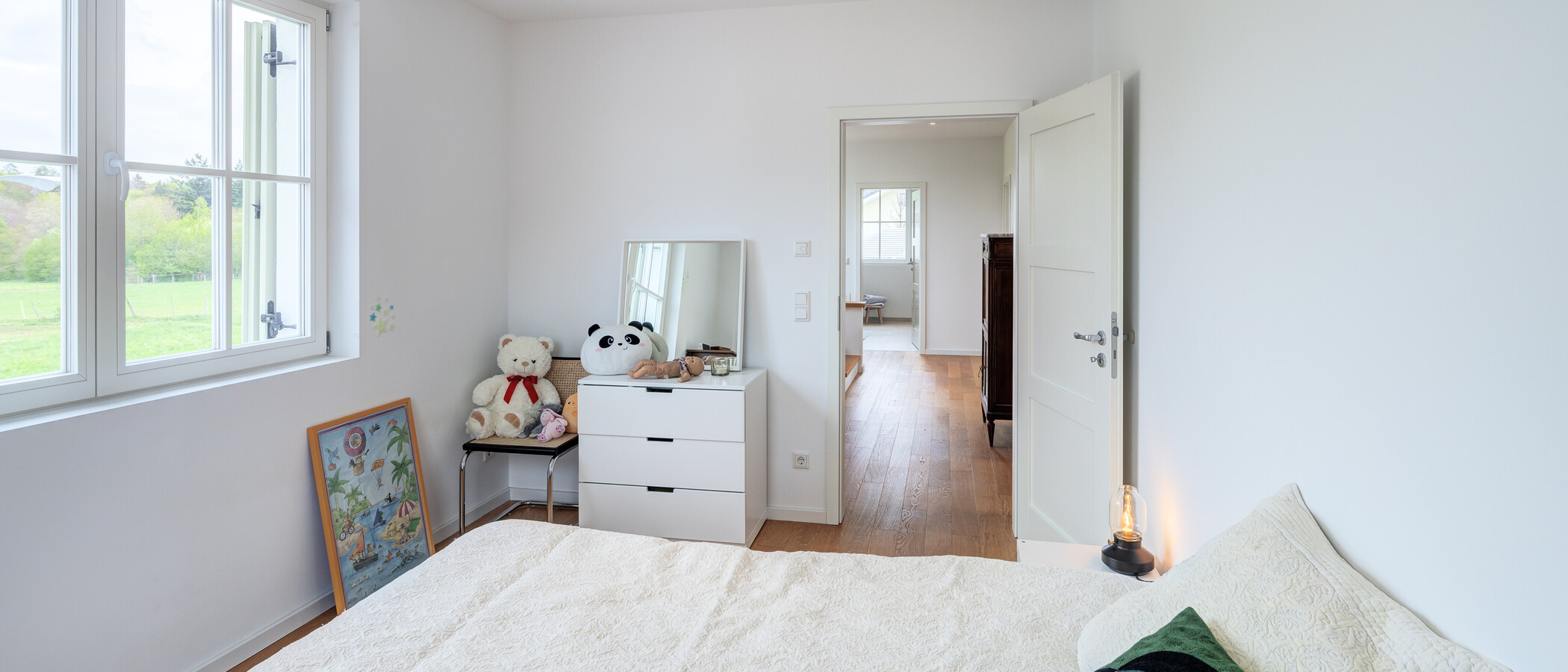 Einfamilienhaus Schäftlarn 02 2. Schlafzimmer	 14427