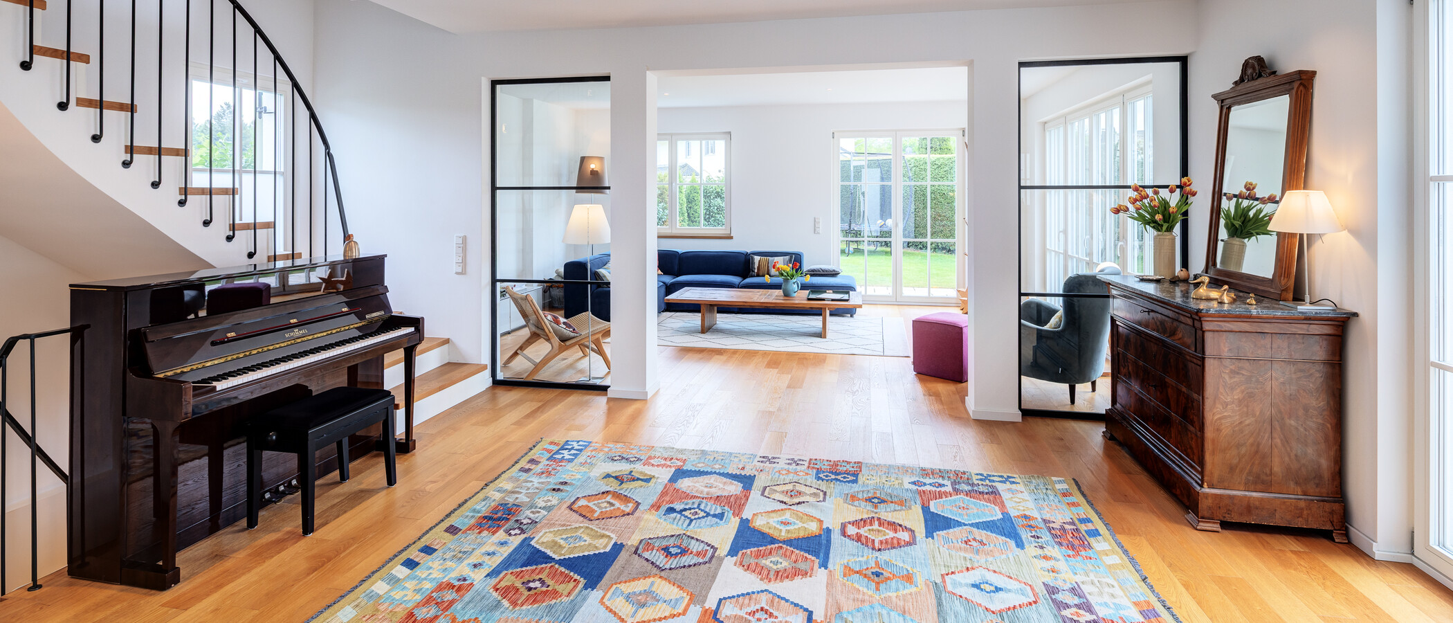 Einfamilienhaus Schäftlarn 02 Wohnbereich 14427