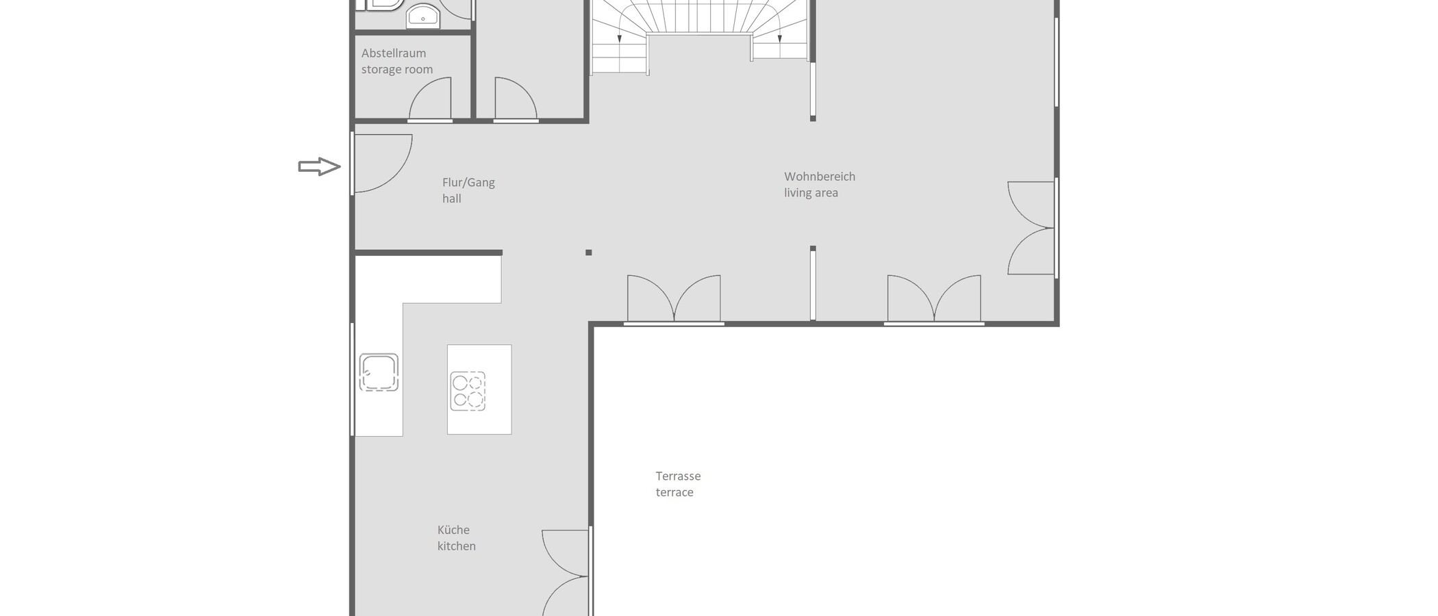 Einfamilienhaus Schäftlarn 01 Grundriss 14427