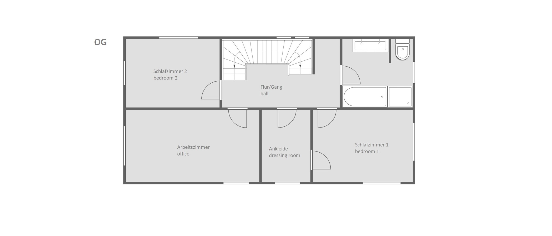 Einfamilienhaus Schäftlarn 02 Grundriss 14427