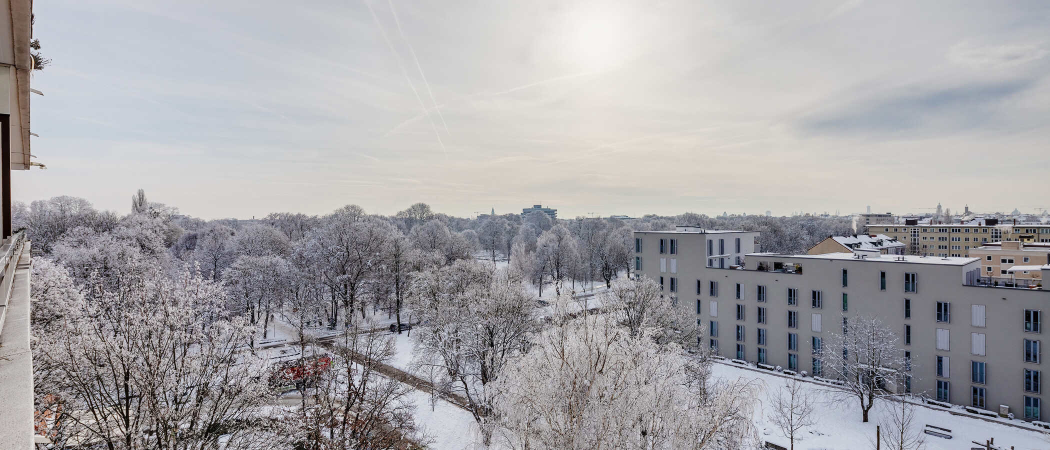 Wohnung München Schwabing-Georgenschwaige 04 Aussicht 1443