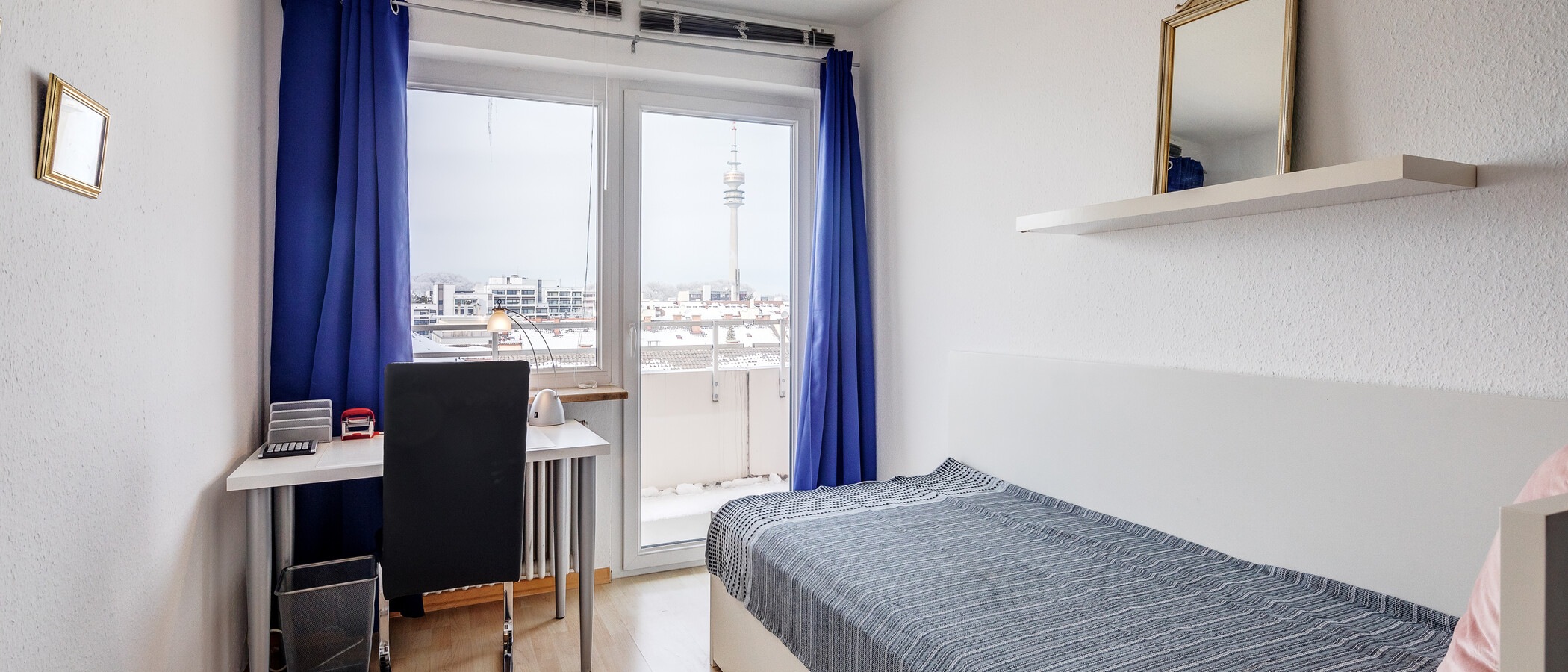 Wohnung München Schwabing-Georgenschwaige 01 2. Schlafzimmer	 1443