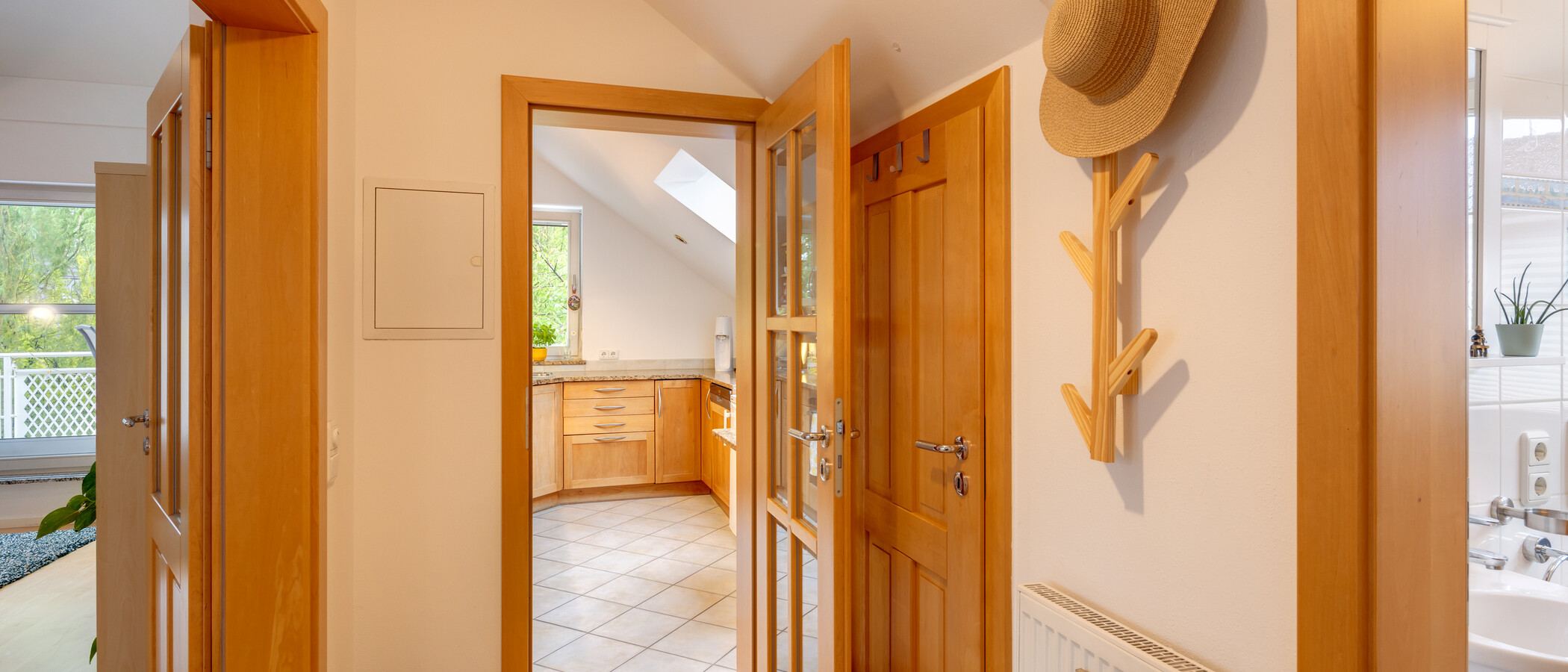 Dachgeschosswohnung München Waldperlach 02 Flur/Gang 14432