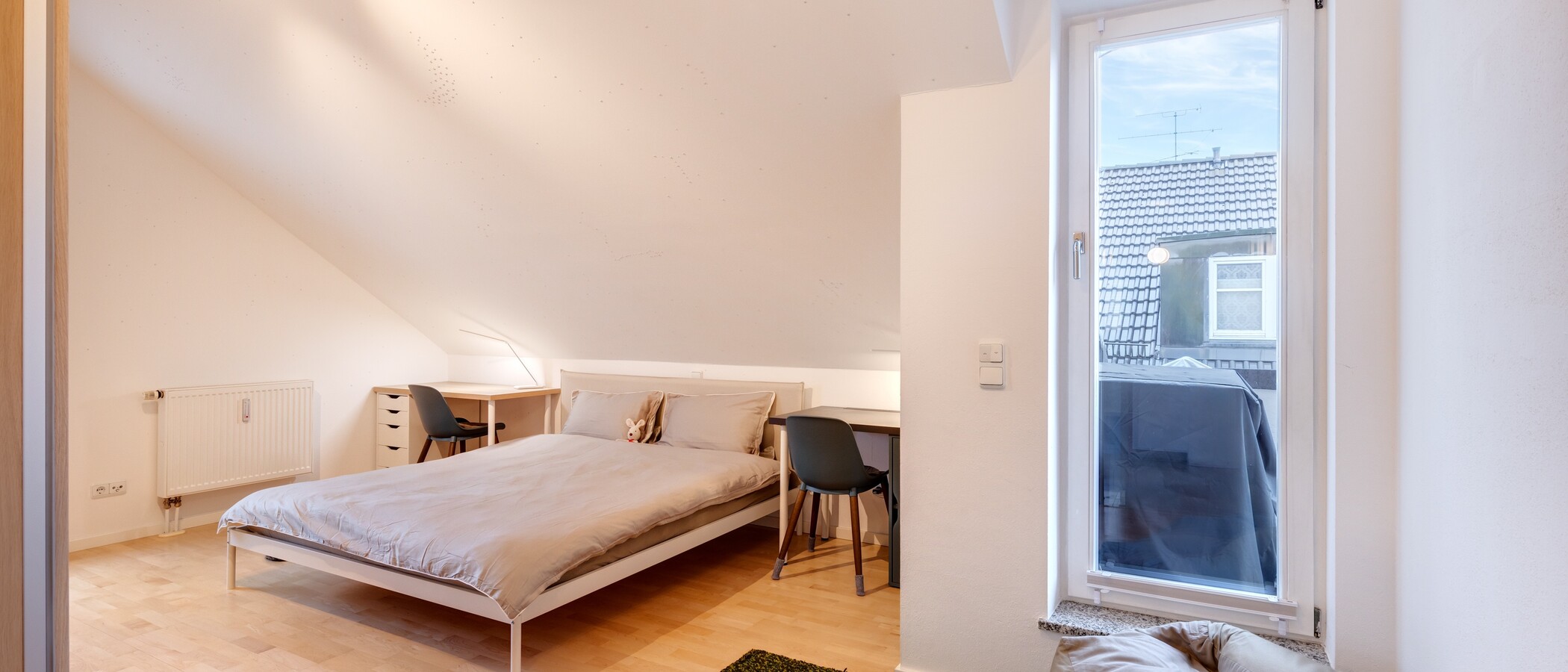 Dachgeschosswohnung München Waldperlach 02 1. Schlafzimmer 14432