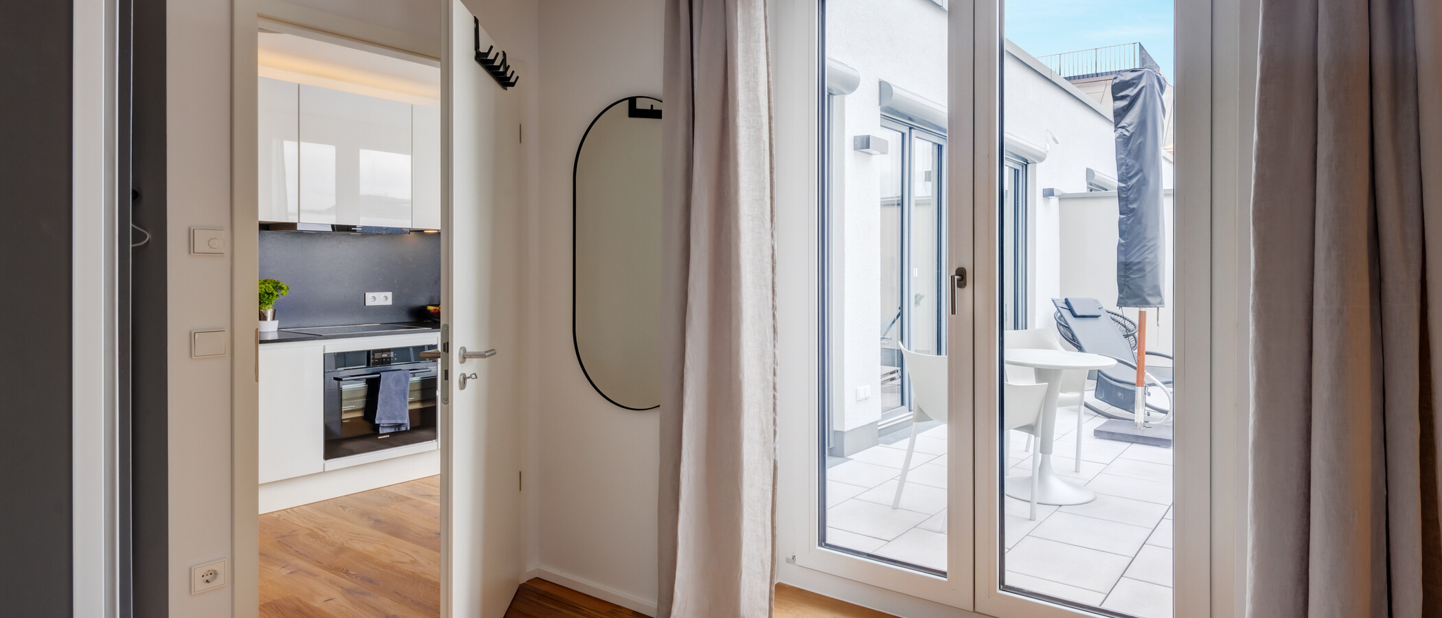 Dachterrassenwohnung München Sendling-Westpark 02 Schlafzimmer 14433