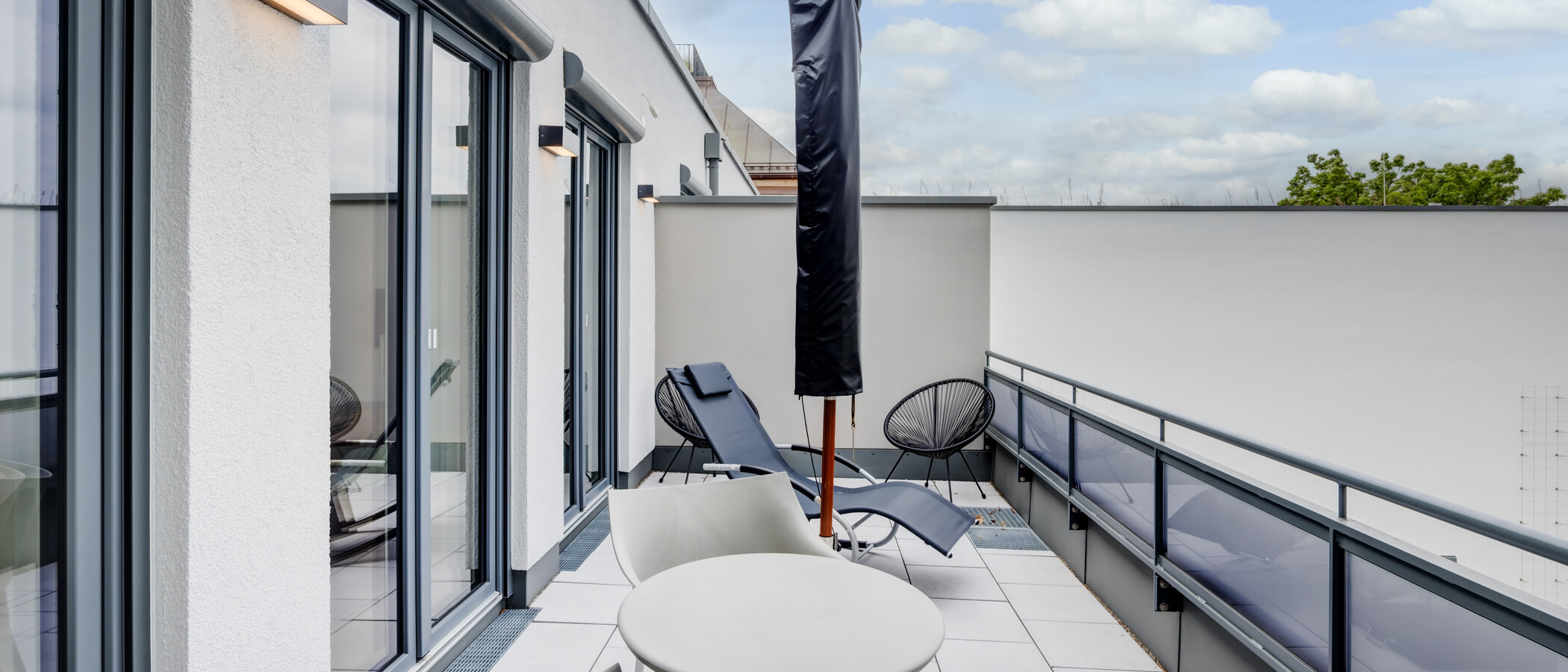Dachterrassenwohnung München Sendling-Westpark 01 Dachterrasse 14433