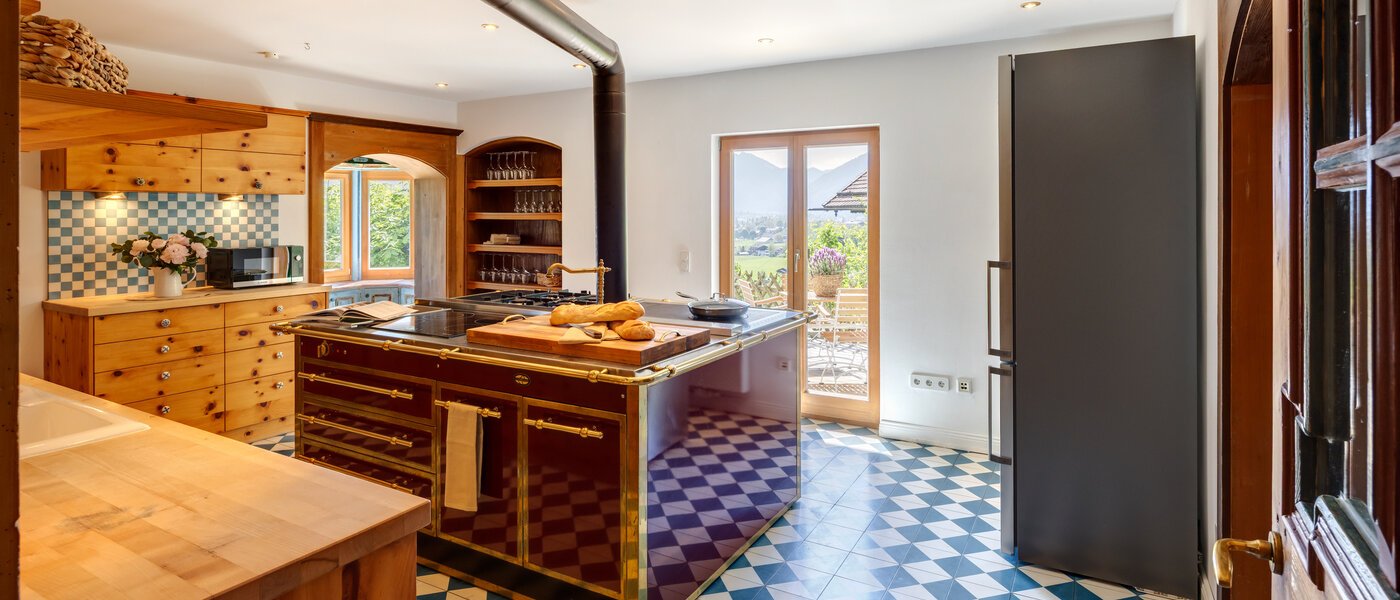 Villa Bad Wiessee 01 Küche 14436