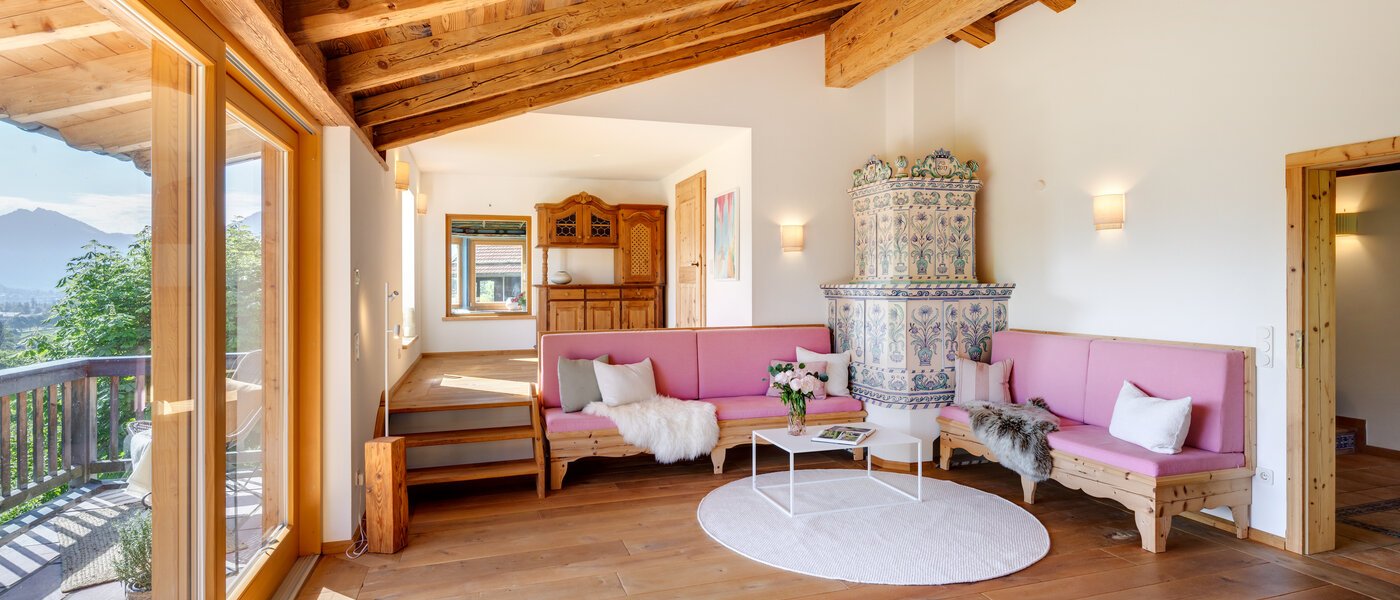 Villa Bad Wiessee 02 Wohnzimmer 14436