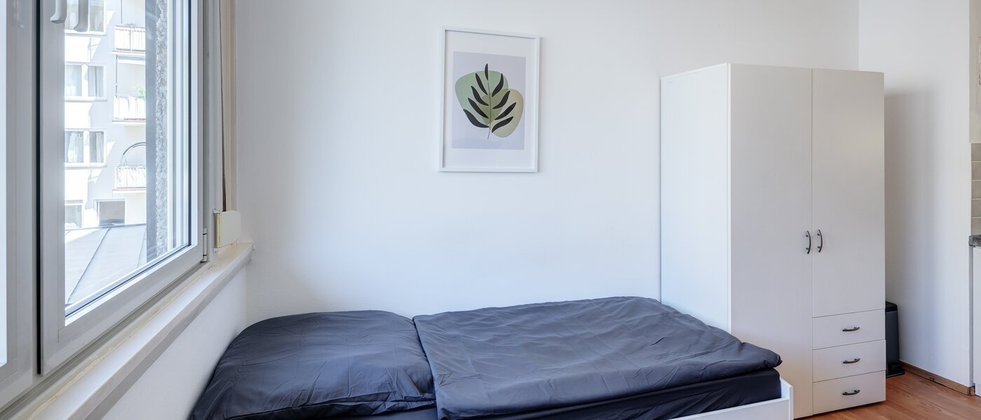 Apartment München Maxvorstadt - Universitätsviertel 01 Schlafbereich 14441