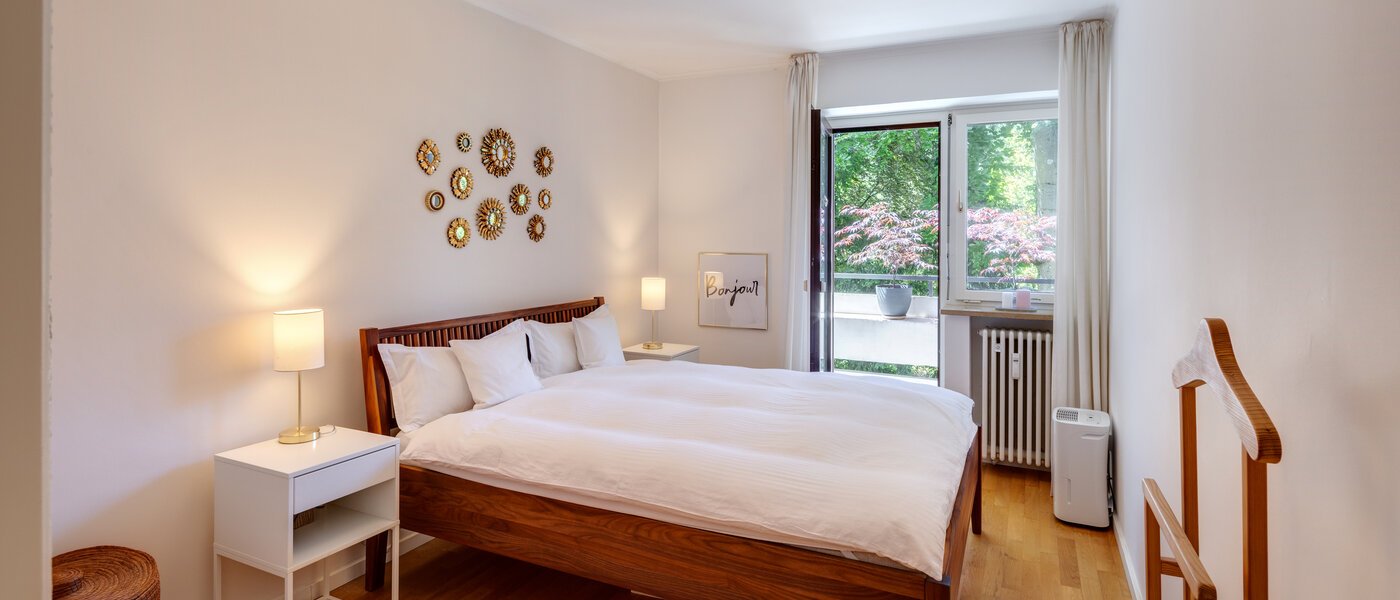 Wohnung München Menterschwaige 01 2. Schlafzimmer	 14458