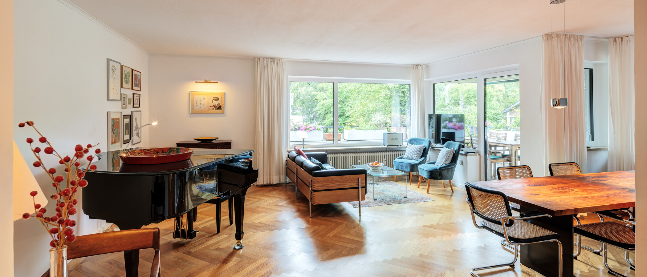 Wohnung München Menterschwaige 01 Wohnbereich 14458