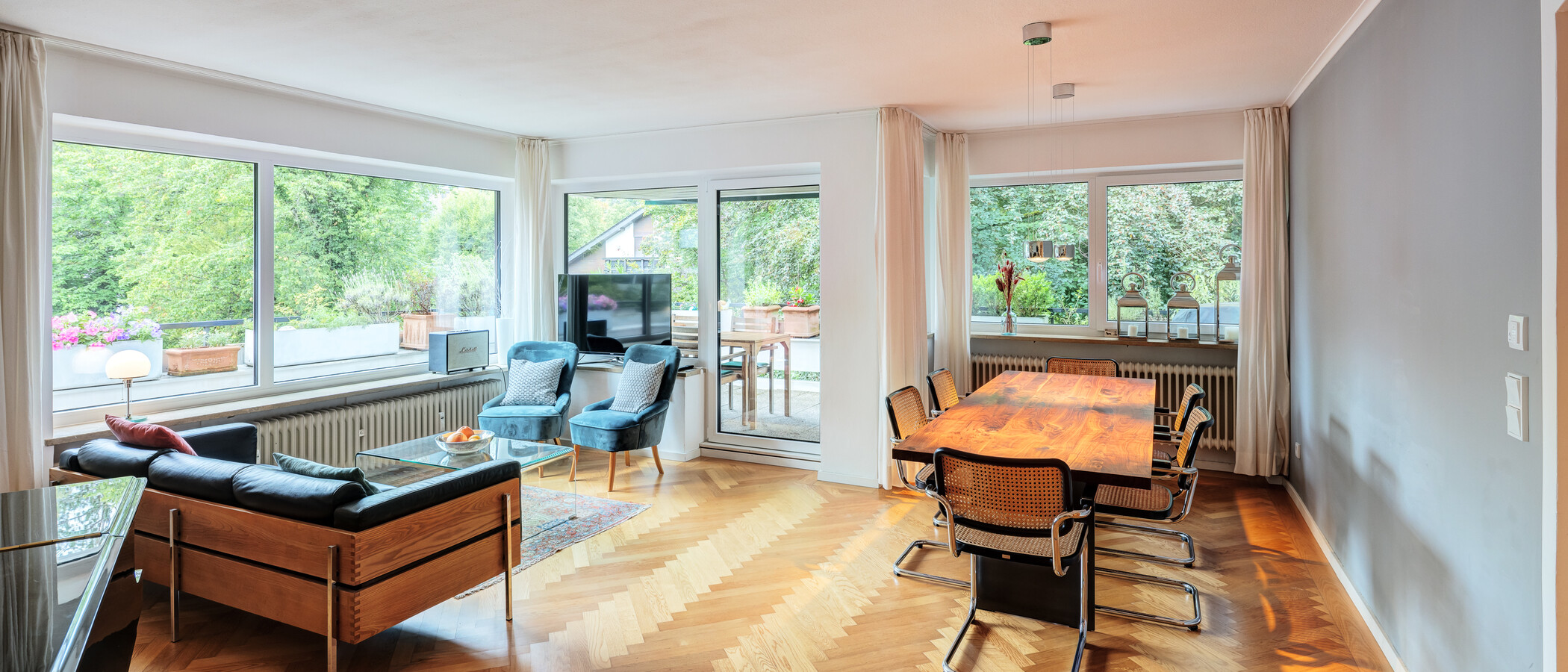 Wohnung München Menterschwaige 02 Wohnbereich 14458