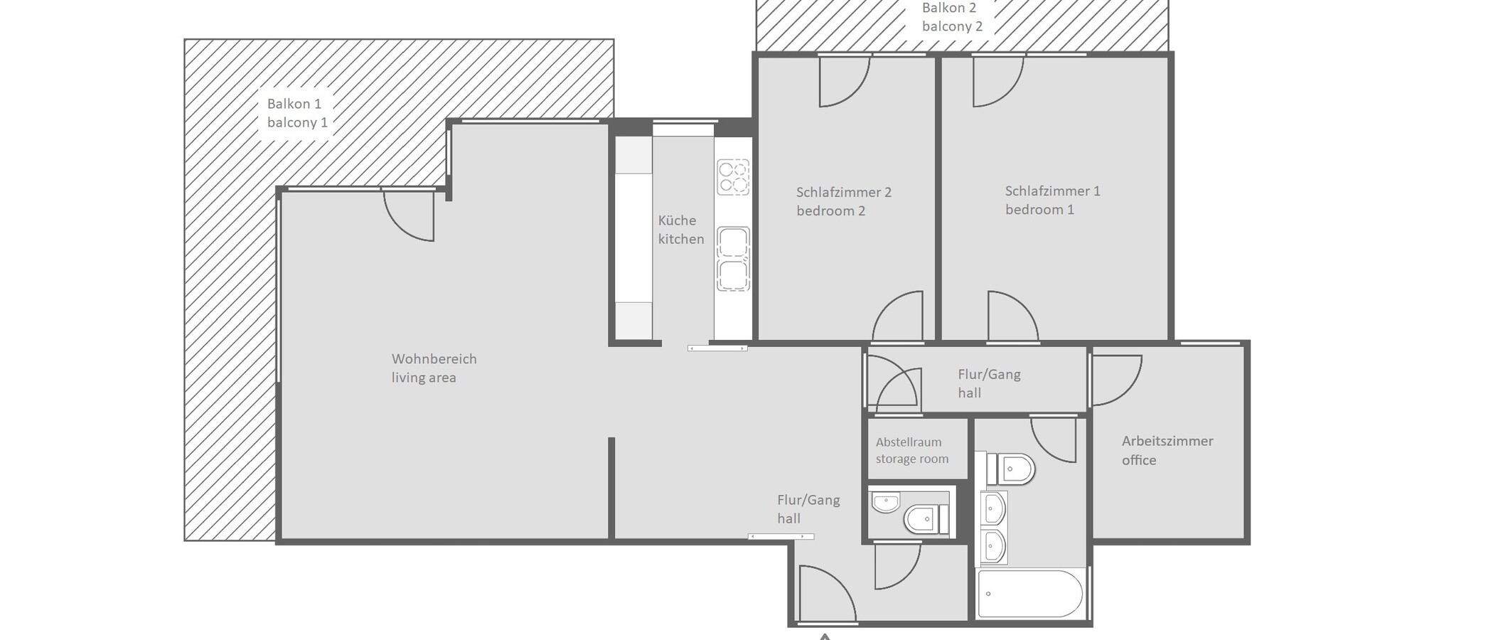 Wohnung München Menterschwaige 01 Grundriss 14458