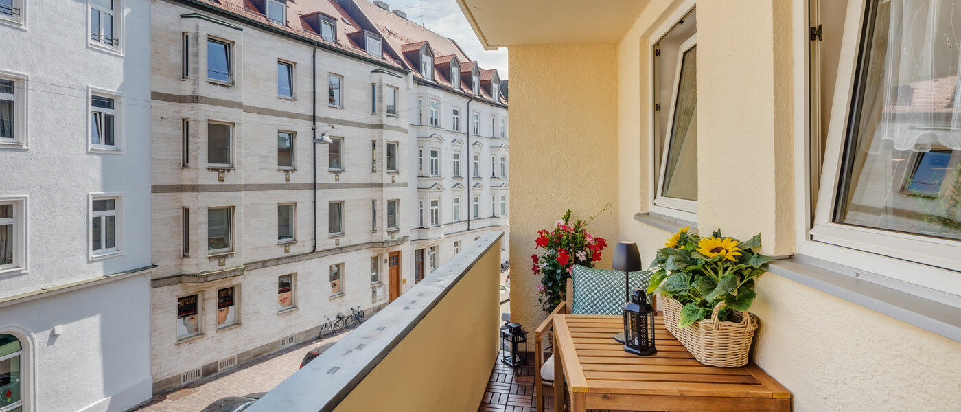 Wohnung München Lehel 01 Balkon 14461