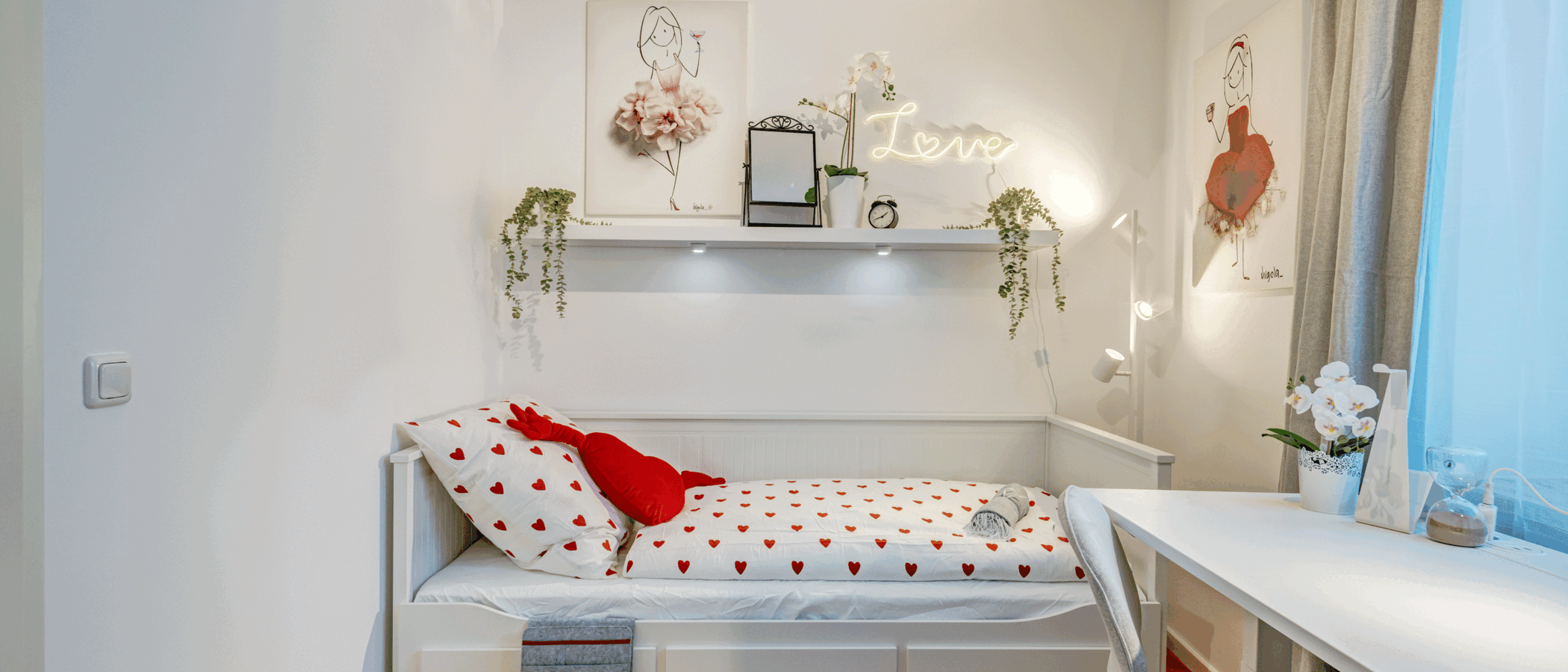 Wohnung München Lehel 01 2. Schlafzimmer	 14463