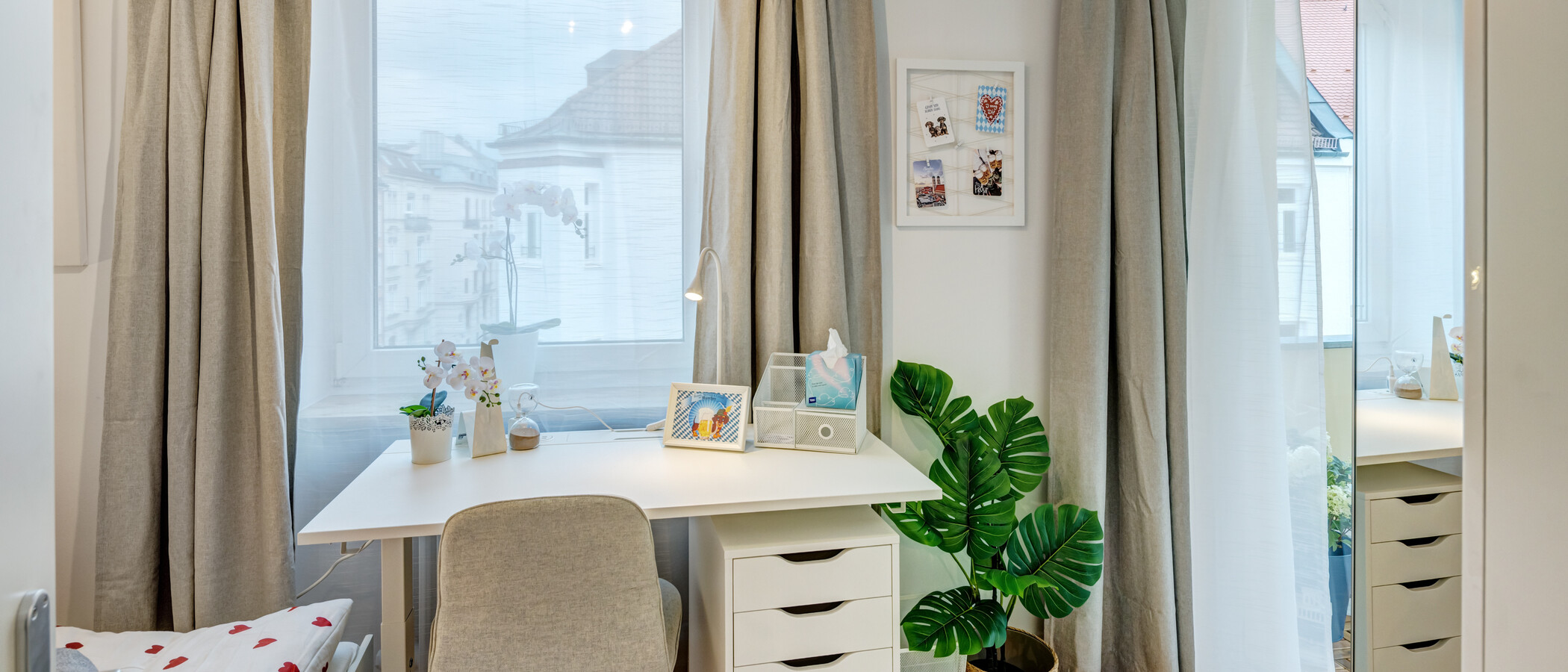 Wohnung München Lehel 02 2. Schlafzimmer	 14463