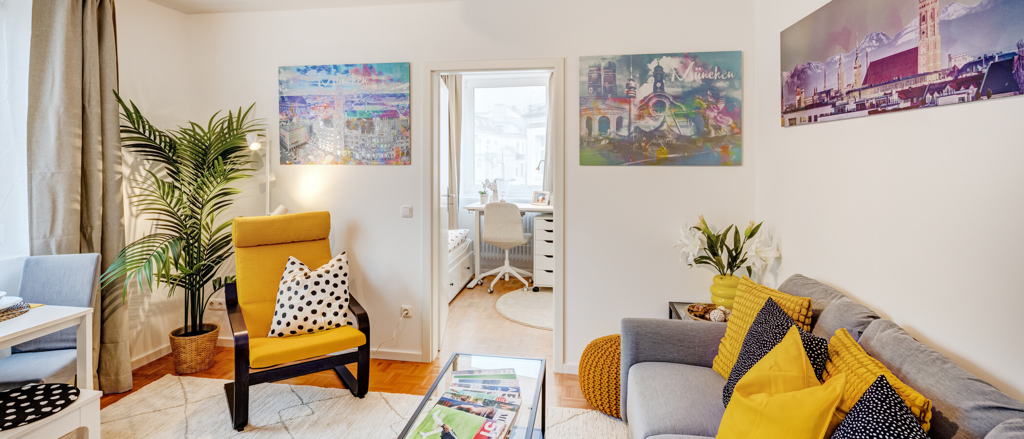 Wohnung München Lehel 03 Wohnbereich 14463