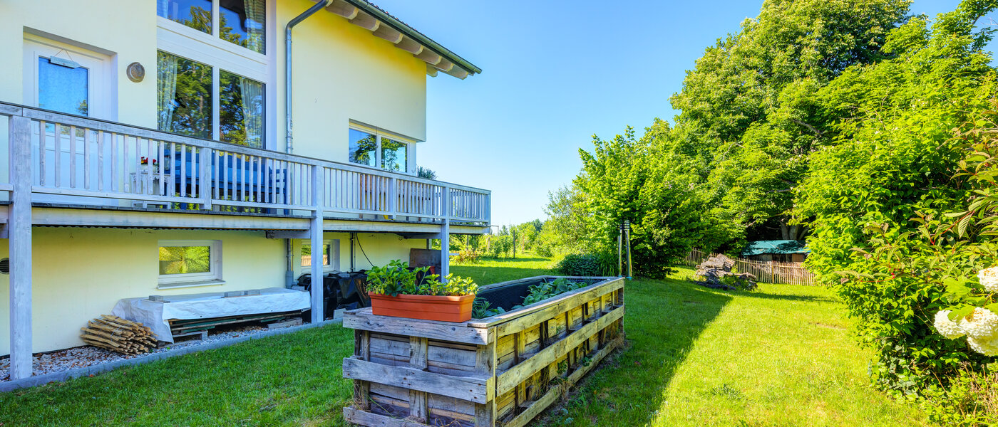 Doppelhaushälfte Icking 05 Garten 14465