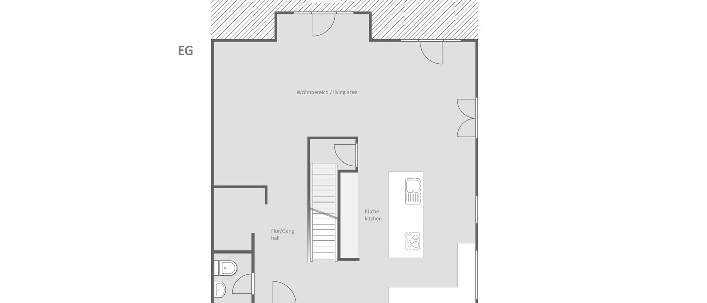 Doppelhaushälfte Icking 01 Grundriss 14465