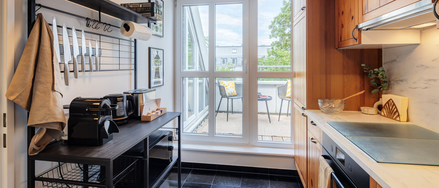 Maisonette-Galerie Wohnung München Obersendling 01 Küche 14471