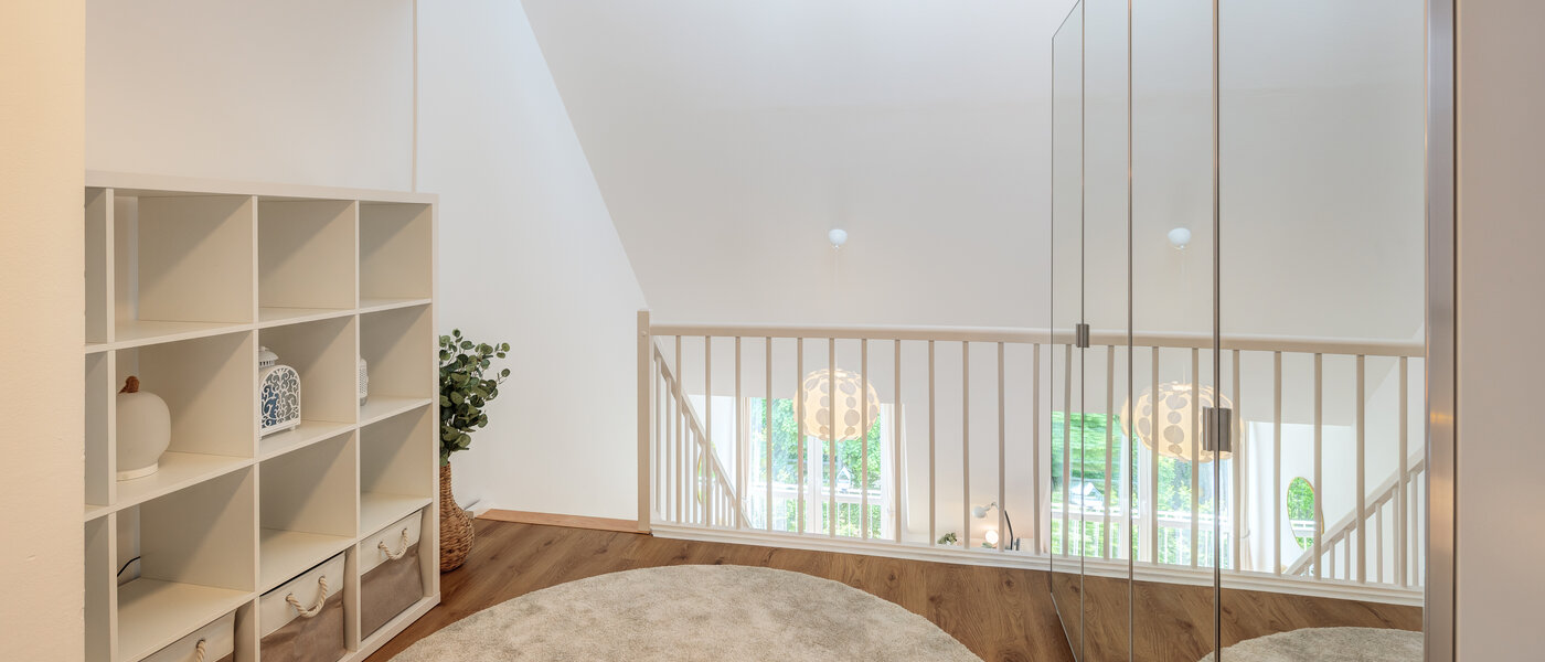 Maisonette-Galerie Wohnung München Obersendling 05 2. Schlafbereich 14471