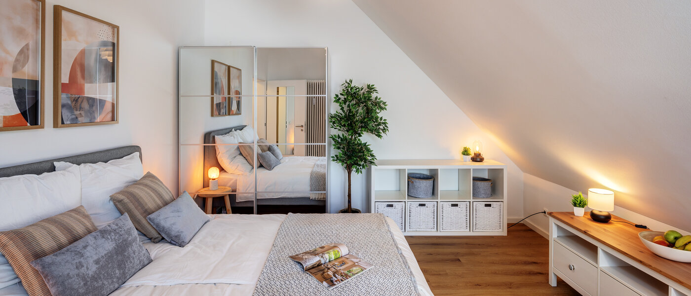 Maisonette-Galerie Wohnung München Obersendling 04 1. Schlafzimmer 14471