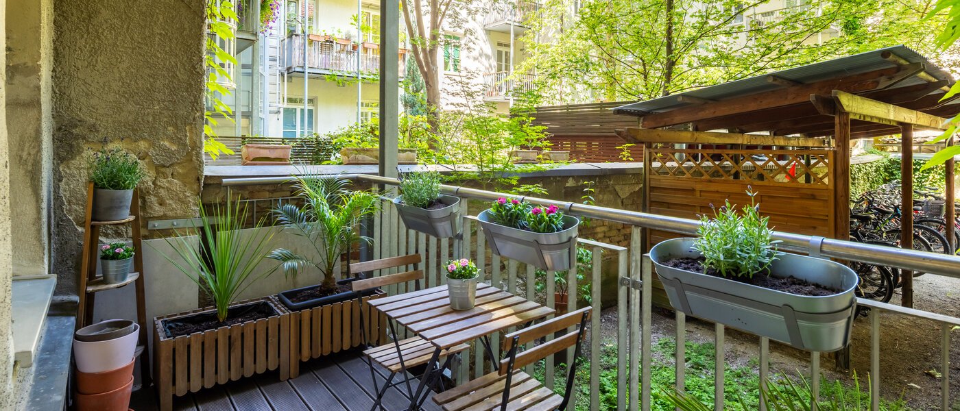 Wohnung München Dreimühlenviertel 01 Balkon 14476