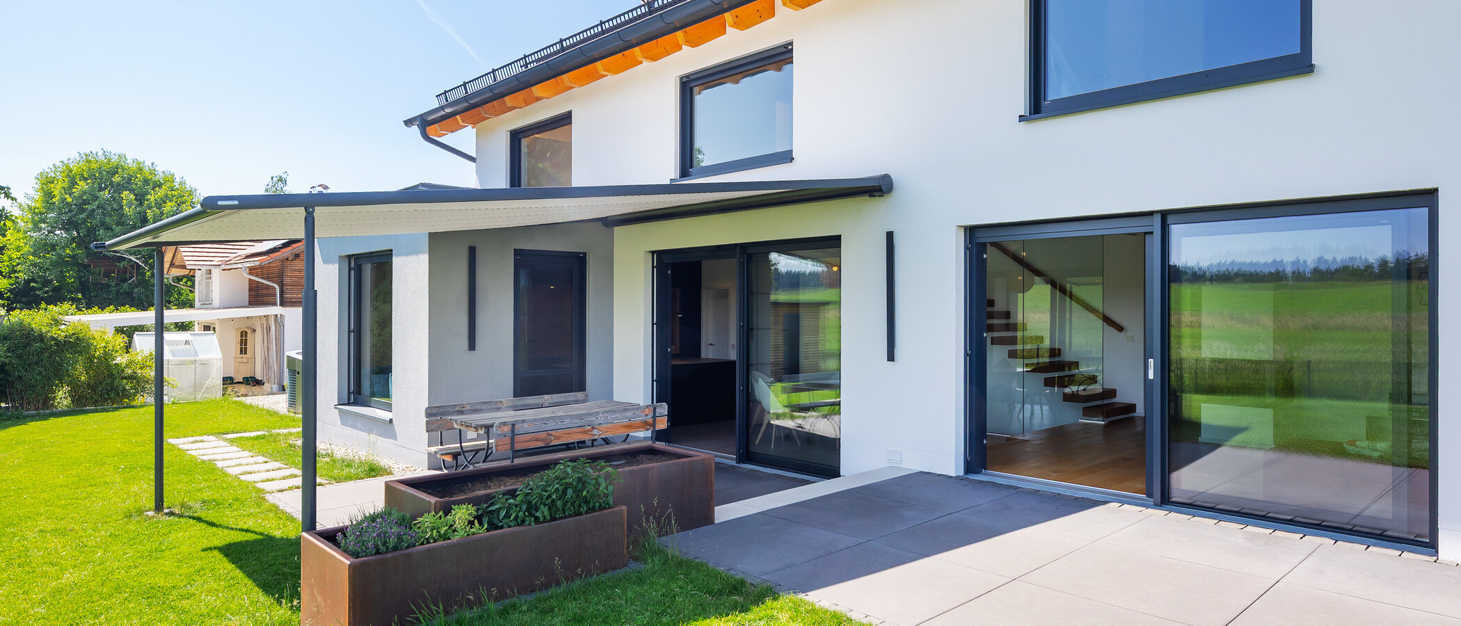 Einfamilienhaus Weßling 02 Terrasse 14484