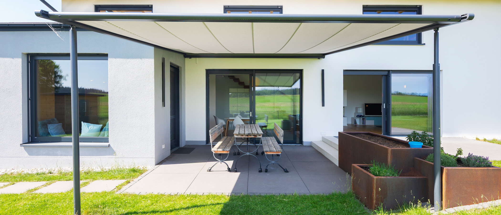 Einfamilienhaus Weßling 03 Terrasse 14484