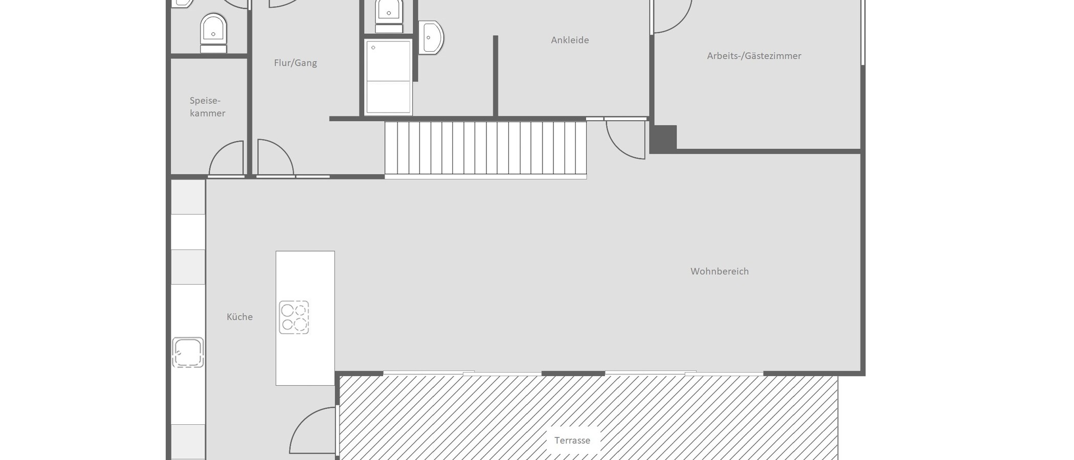 Einfamilienhaus Weßling 01 Grundriss 14484